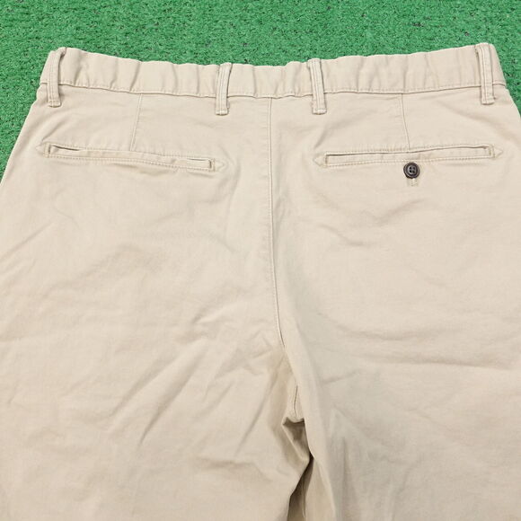 GAP BEIGE TAN KHAKI CHINO SHORTS MENS SIZE 32 - Picture 4 of 7